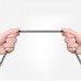 NoTech Lightning Zinc Alloy Metal Dayanıklı 2.4A USB Kablo Siyah