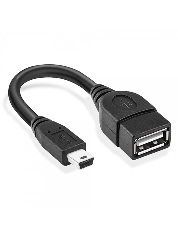 NoTech 5Pin Mini USB Giriş - Dişi USB Çevirici V3 USB OTG Kablo…