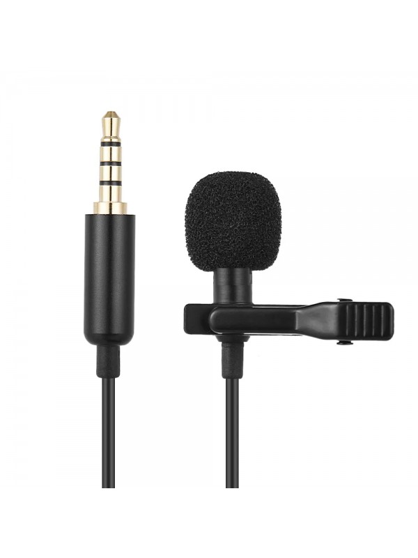 NoTech Lavalier 3.5mm Jack Girişli 2m Kablolu Yaka Mikrofonu…