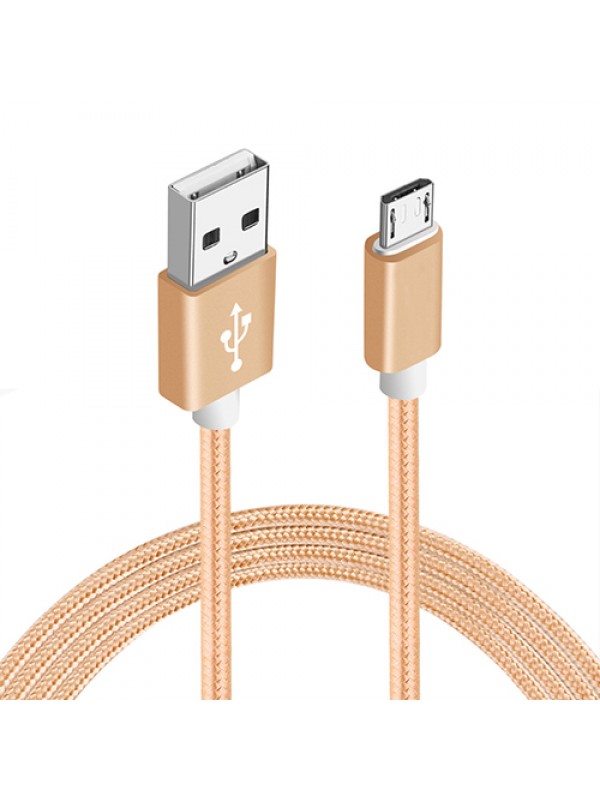 NoTech Micro USB Kırılmaz USB Kablo 1.5mt Gold…