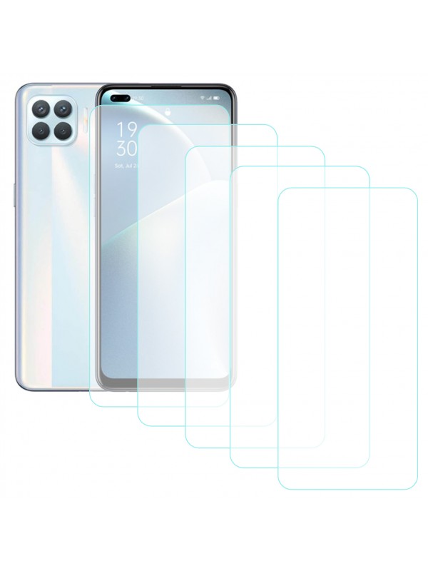NoTech Oppo Reno4 Lite Temperli Cam Ekran Koruyucu 5li Eko Paket…