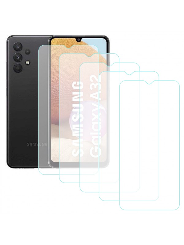 Notech Samsung Galaxy A32 Temperli Cam Ekran Koruyucu 5li Eko Paket…