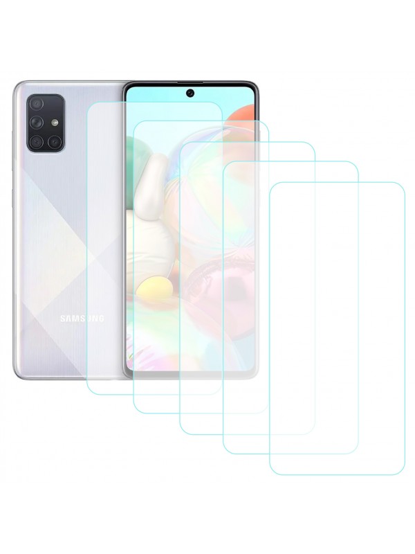 Notech Samsung Galaxy A71 Temperli Cam Ekran Koruyucu 5li Eko Paket…