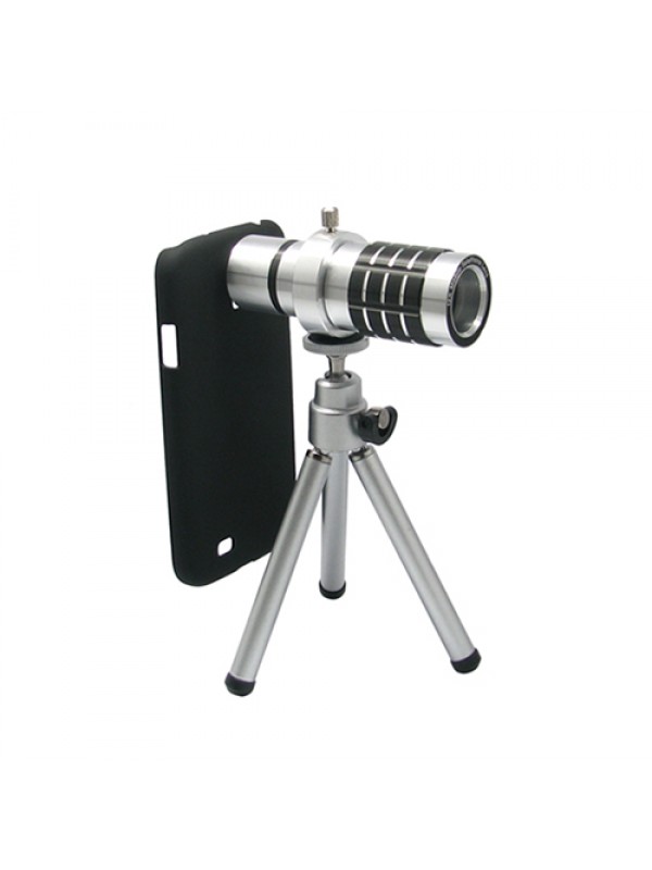 Samsung Galaxy S4 (I9500) Kamera Zoom Lens + Tripod Kılıflı 12X Zoo…