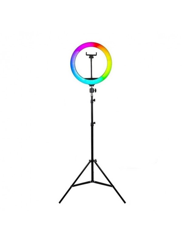 Soft Ring Light MJ33 13" 33cm RGB LED Halka Işık Tripodlu Selfi…
